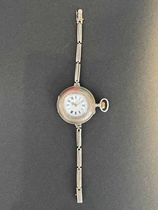 Damenarmbanduhr, wohl deutsches Kaiserreich,  zwischen 1905 - 1915