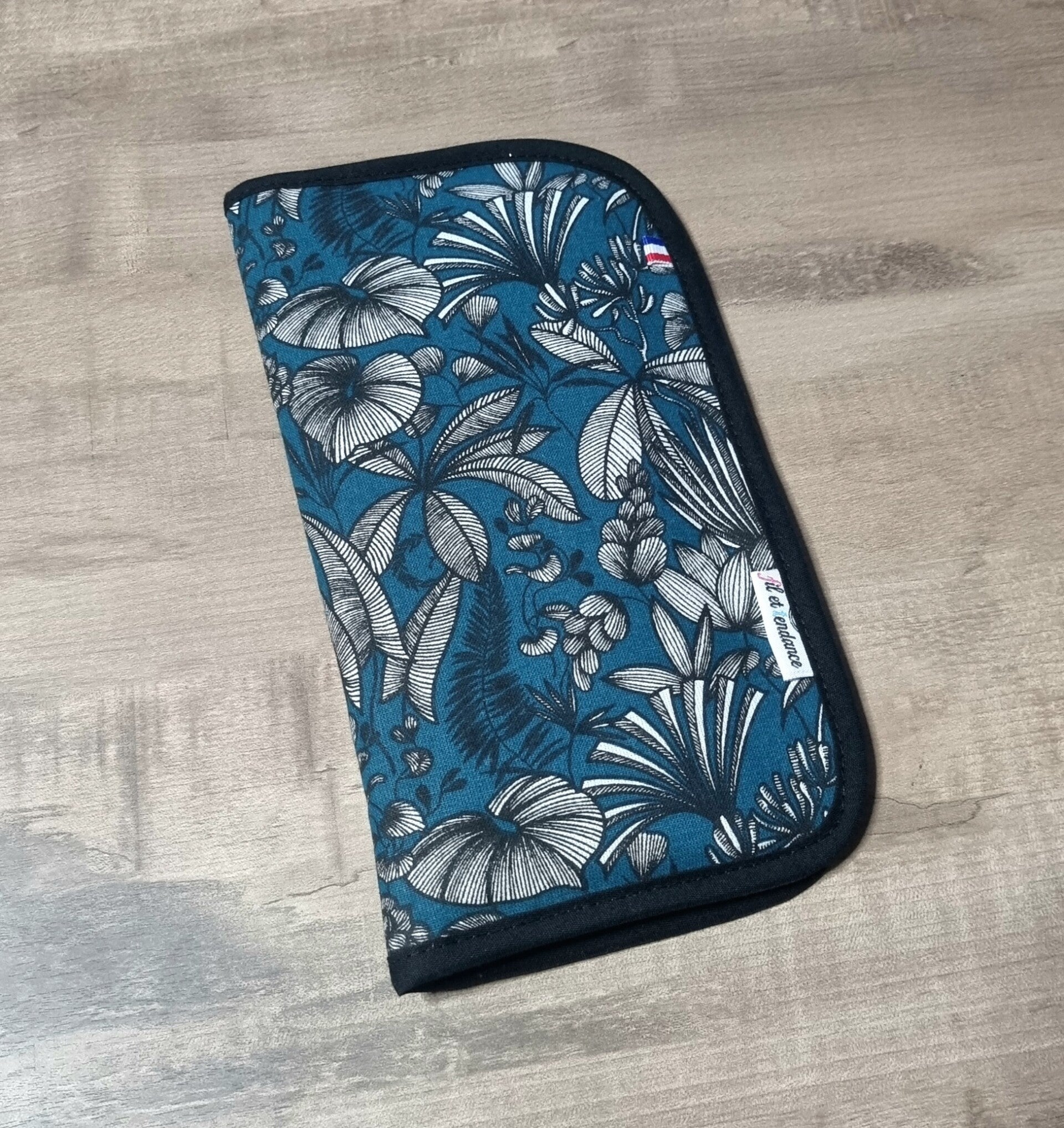 Jungle bleu canard