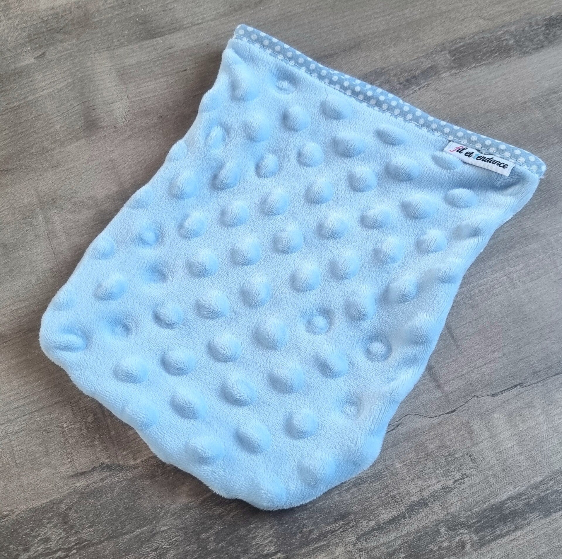 Bleu minky