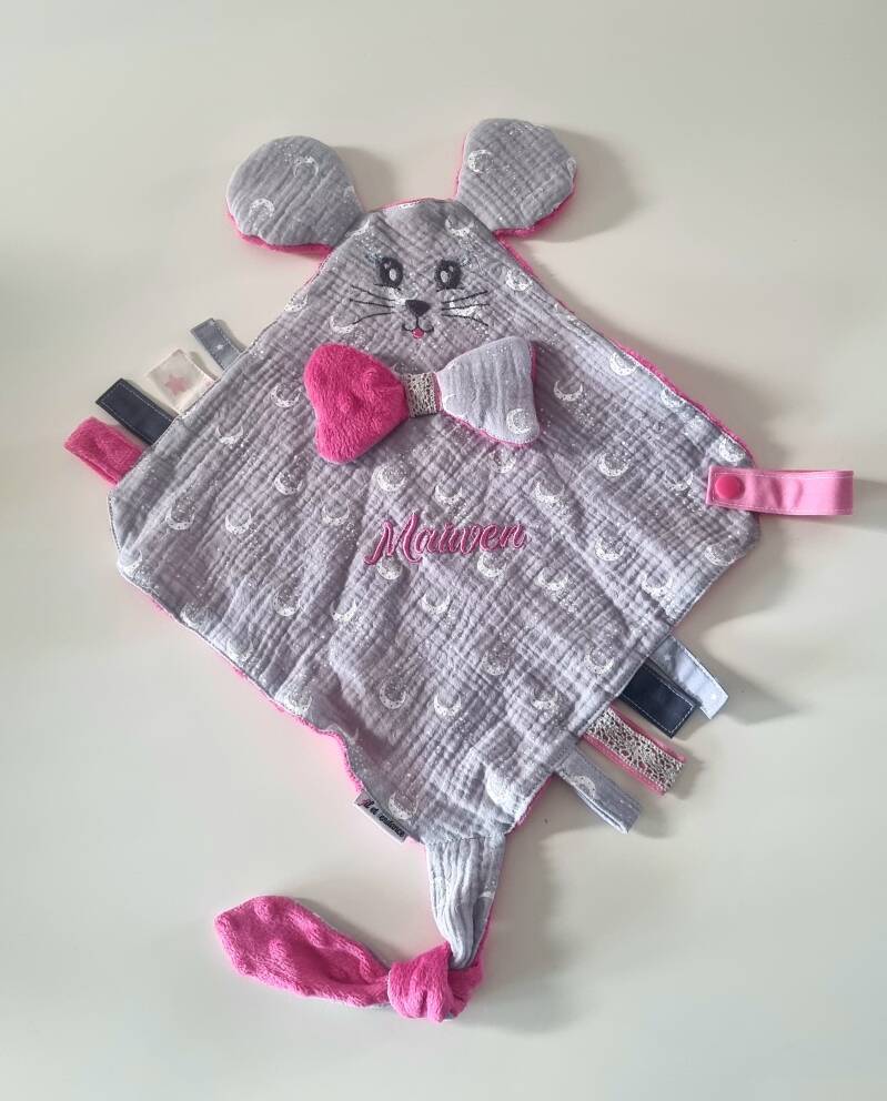 Doudou personnalisé brodé 