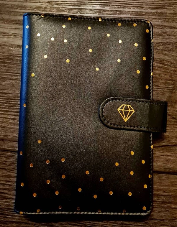 Binder schwarz ( diamant )