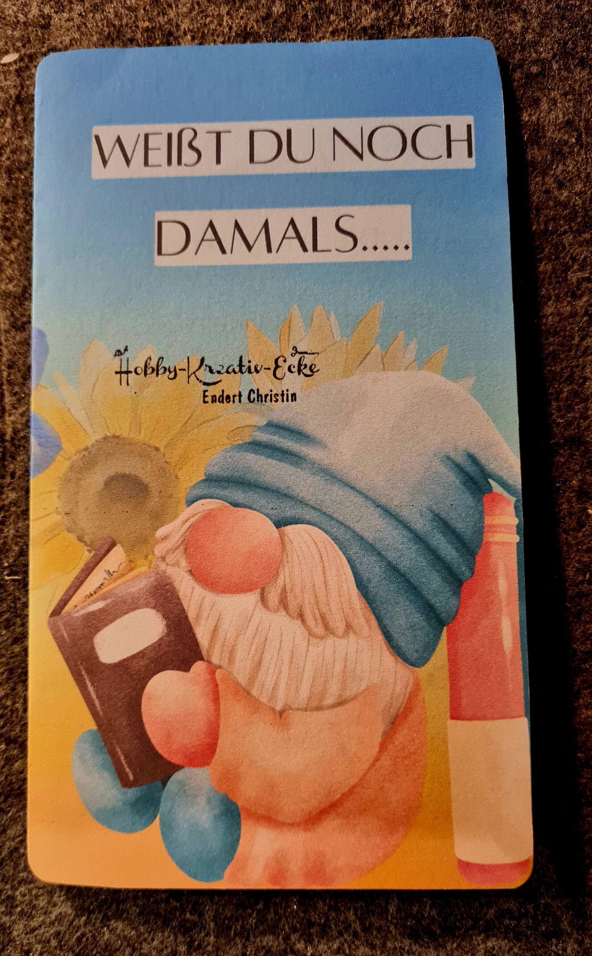 Weißt du noch damals....