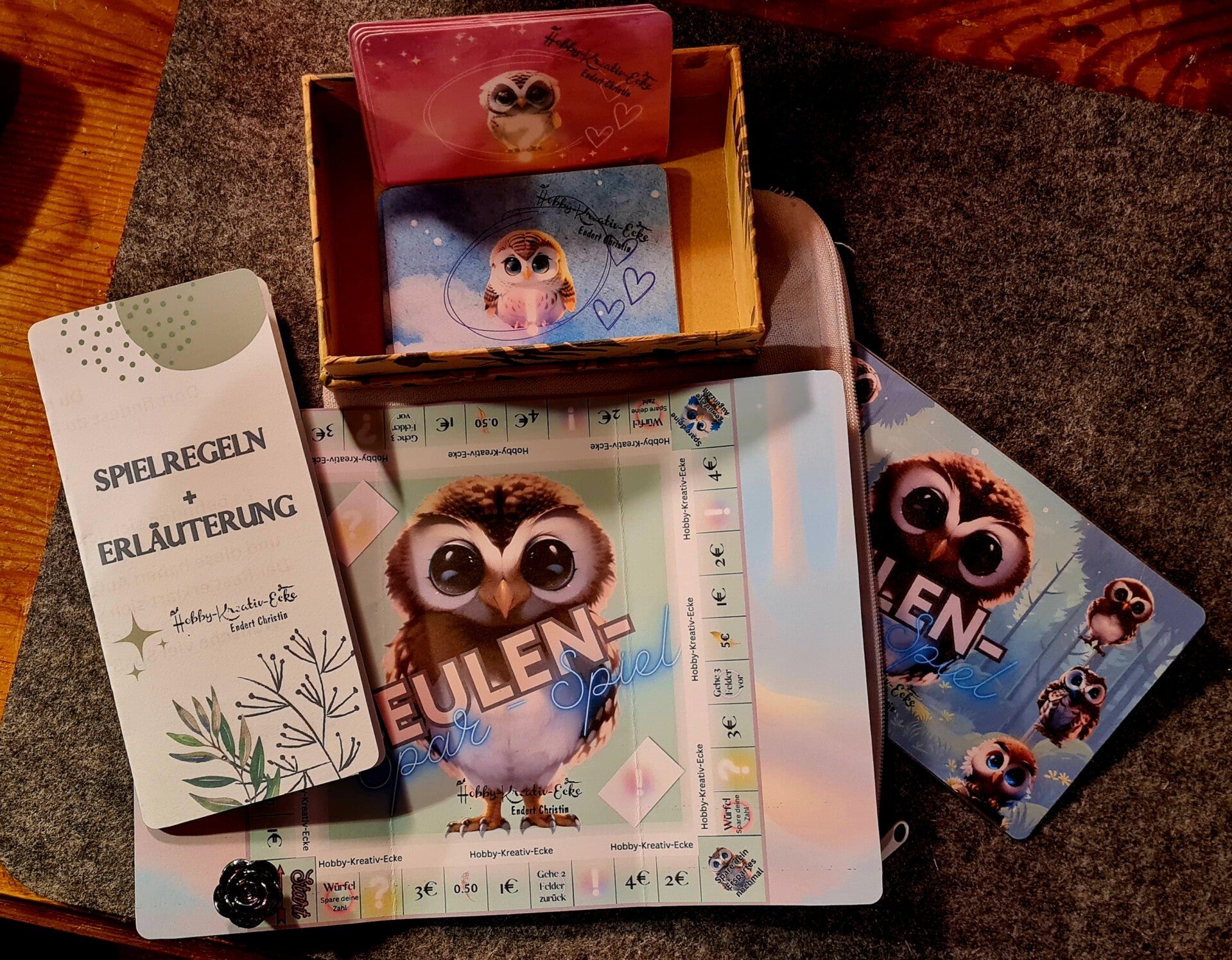 Eulen-Spar-Spiel