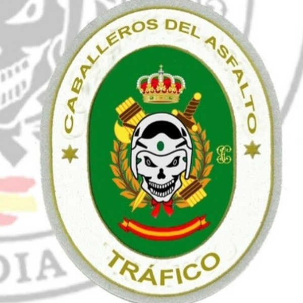 PEGATINA CASCO TRÁFICO