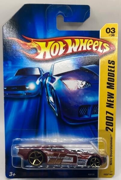 Hot Wheels 2007 New Models Type Nitro Doorslammer