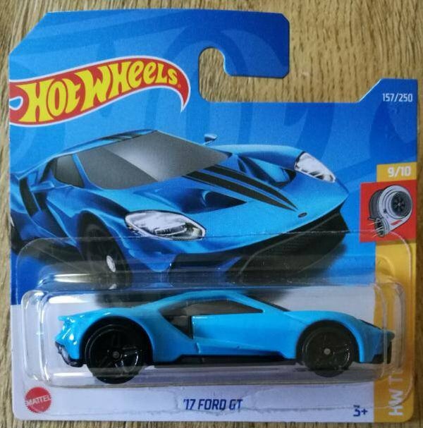 Hot Wheels HW Turbo 9/10 Type '17 Ford GT Blauw
