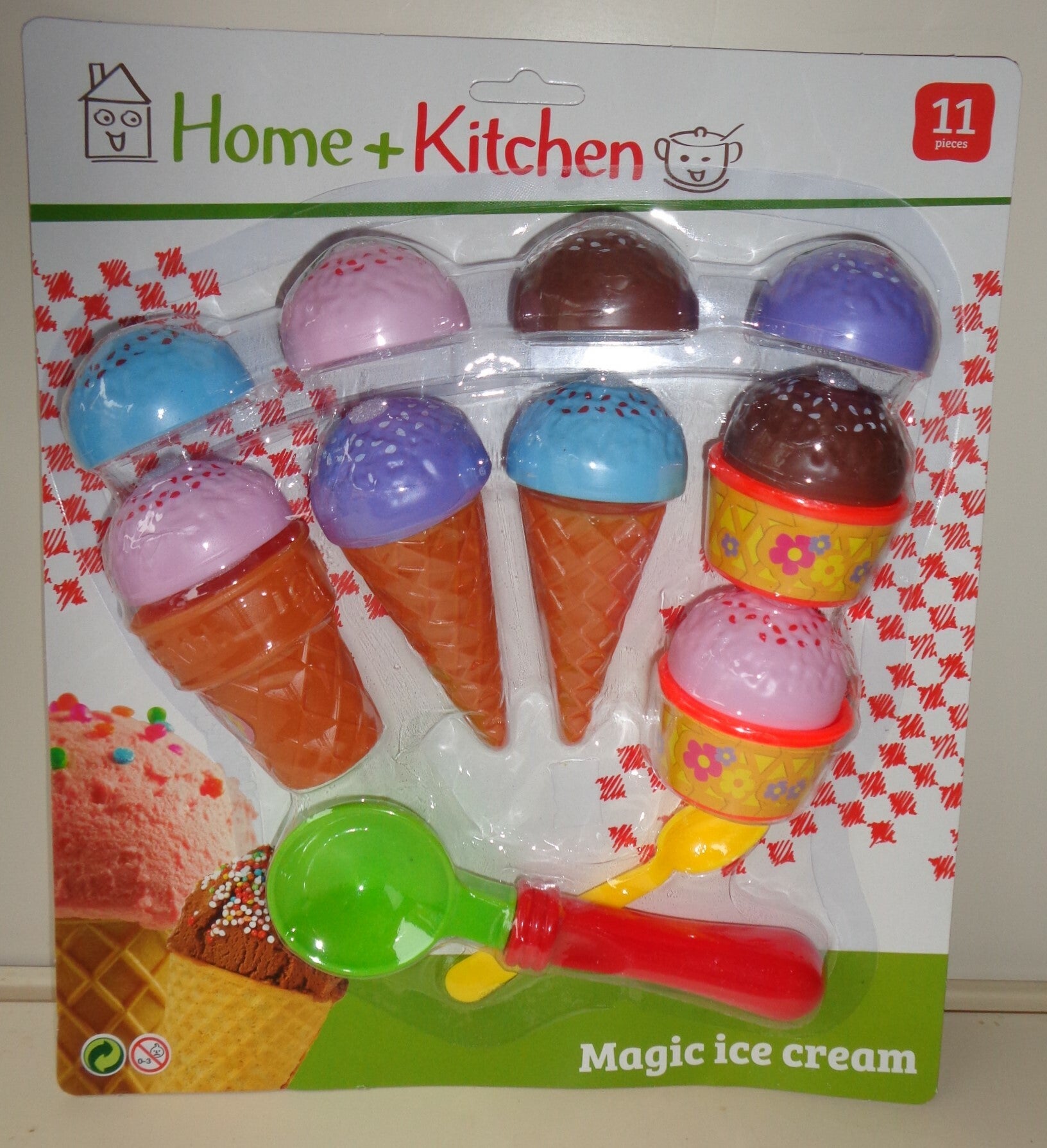 Johntoy Home and Kitchen Speel Set Schepijs 11-Delig