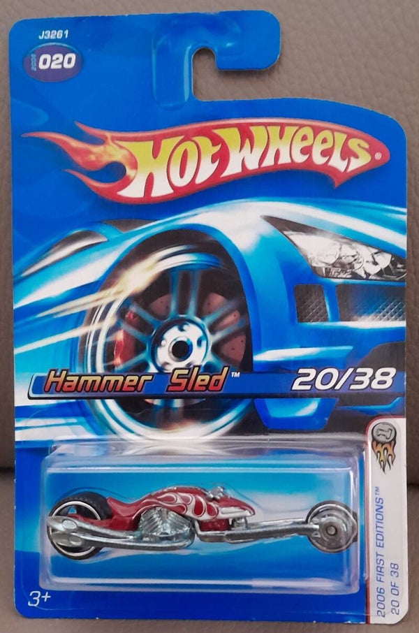 Hot Wheels 2006 First Editions Hammer Sled 20/38
