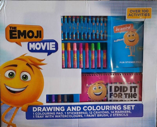 The Emoji Movie Teken En Kleur Set