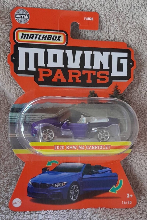 Matchbox 2020 BMW M4 Cabriolet 16/20