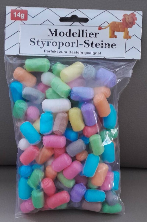 Modelleren van Polystyreenstenen 14g