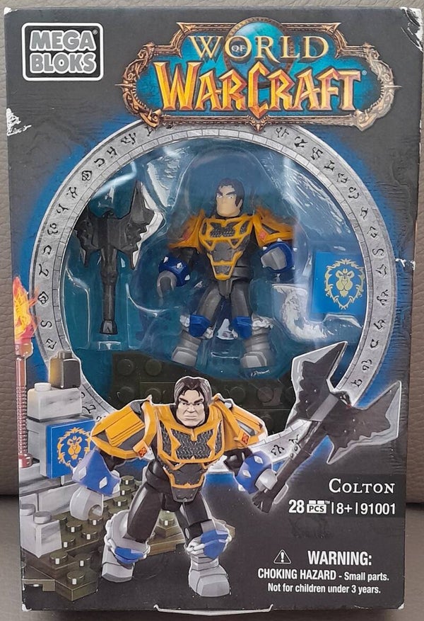 Mega Bloks World Warcraft Paladin Colton 2012