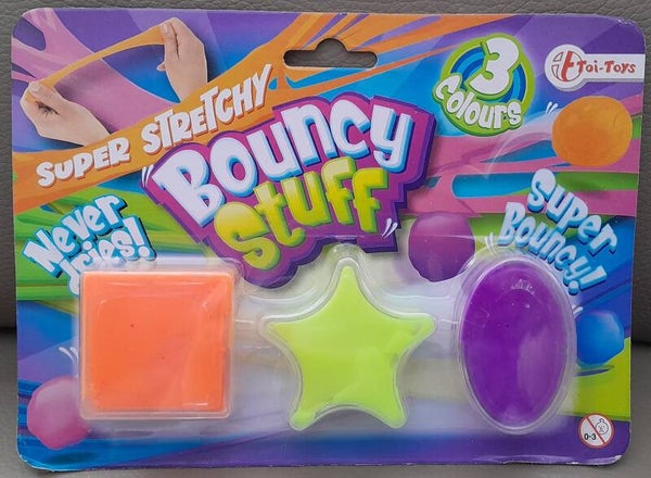 ABC Toi-Toys Bouncing Putty 3 Kleuren Op Kaart