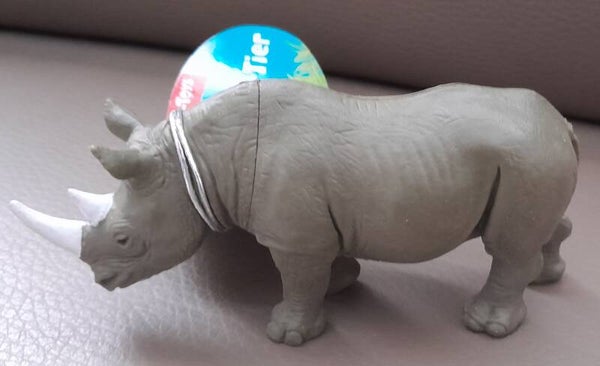 Toi-Toys Miniatuur Dieren - Speelgoed Neushoorn