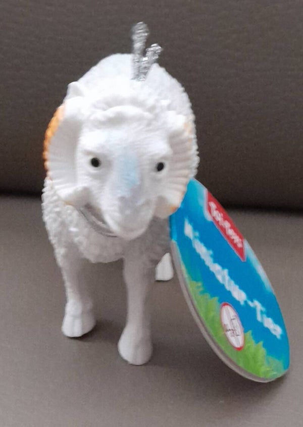 Toi-Toys Miniatuur Dieren - Speelgoed Schaap Ram Wit