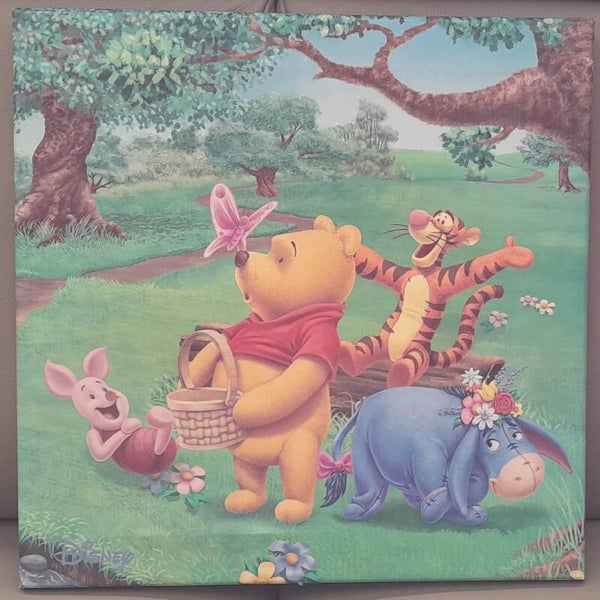 Muurkader Winnie The Pooh En Zijn Vrienden