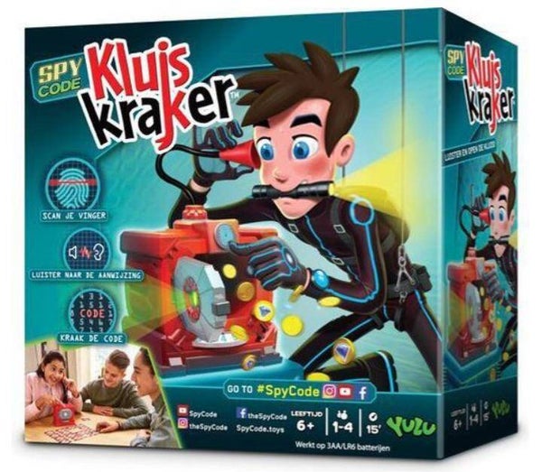 Yulu Kraak De Code - Spy Code Kluiskraker - Kinderspel