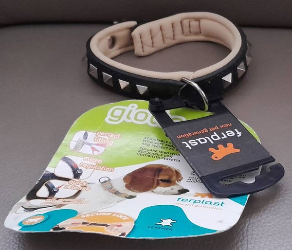 Ferplast Halsband Hond Met Spijkers Zwart 40 - 44 Cm