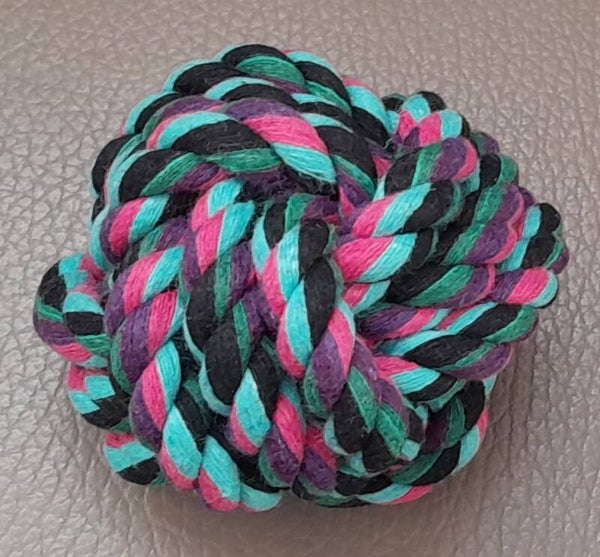 Honden Speelgoed Touw Bal Multicolor 6,50 Cm