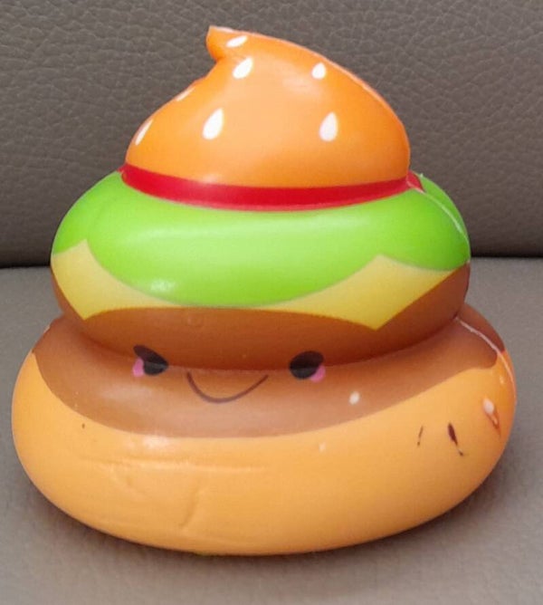 Kawaii Squishy Emoji Kakje - lachend kakje - Multicolor