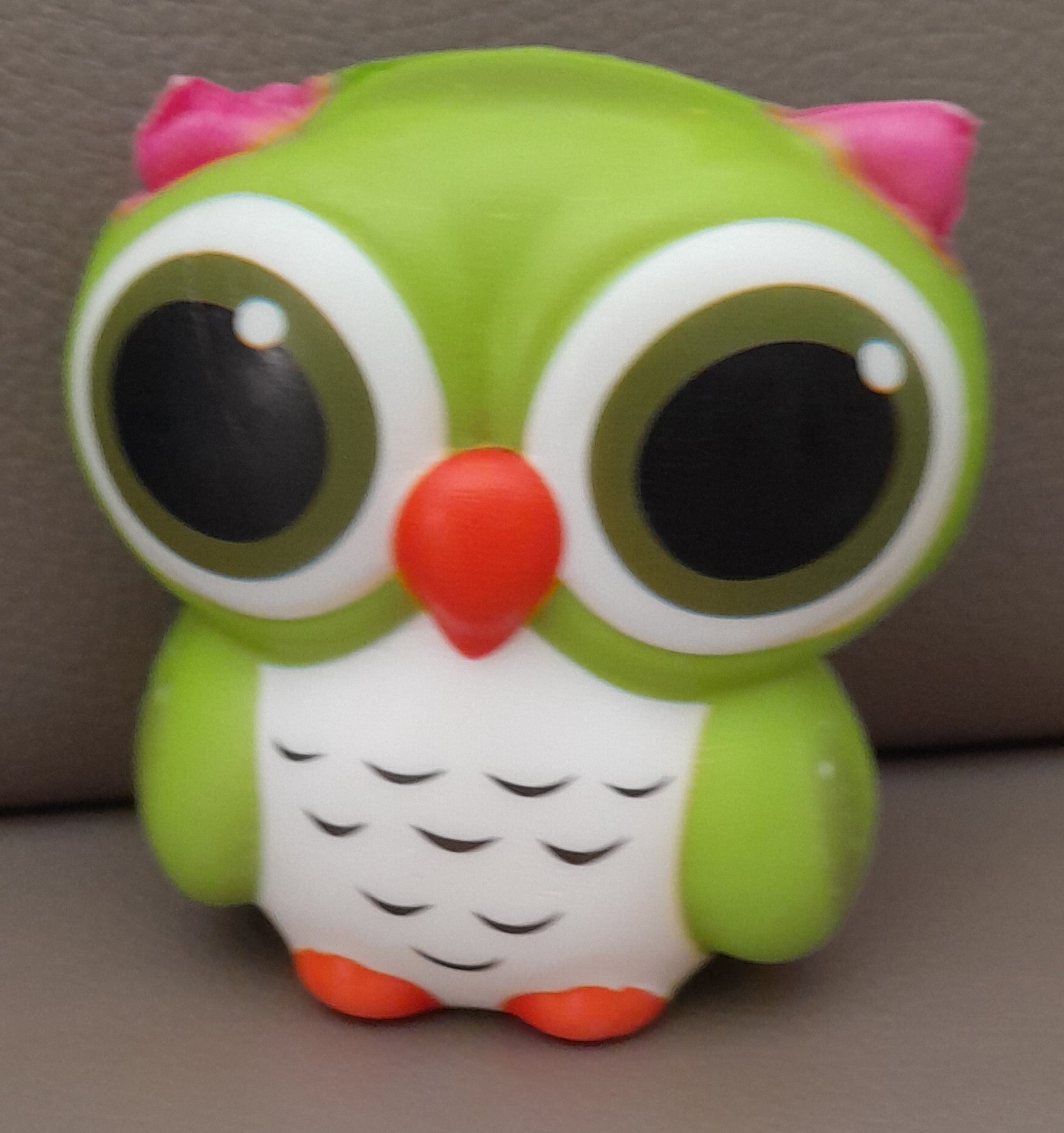Kawaii Squishy Uil Groen