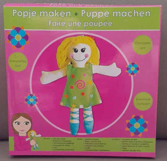 Popje om Zelf Maken - Groen