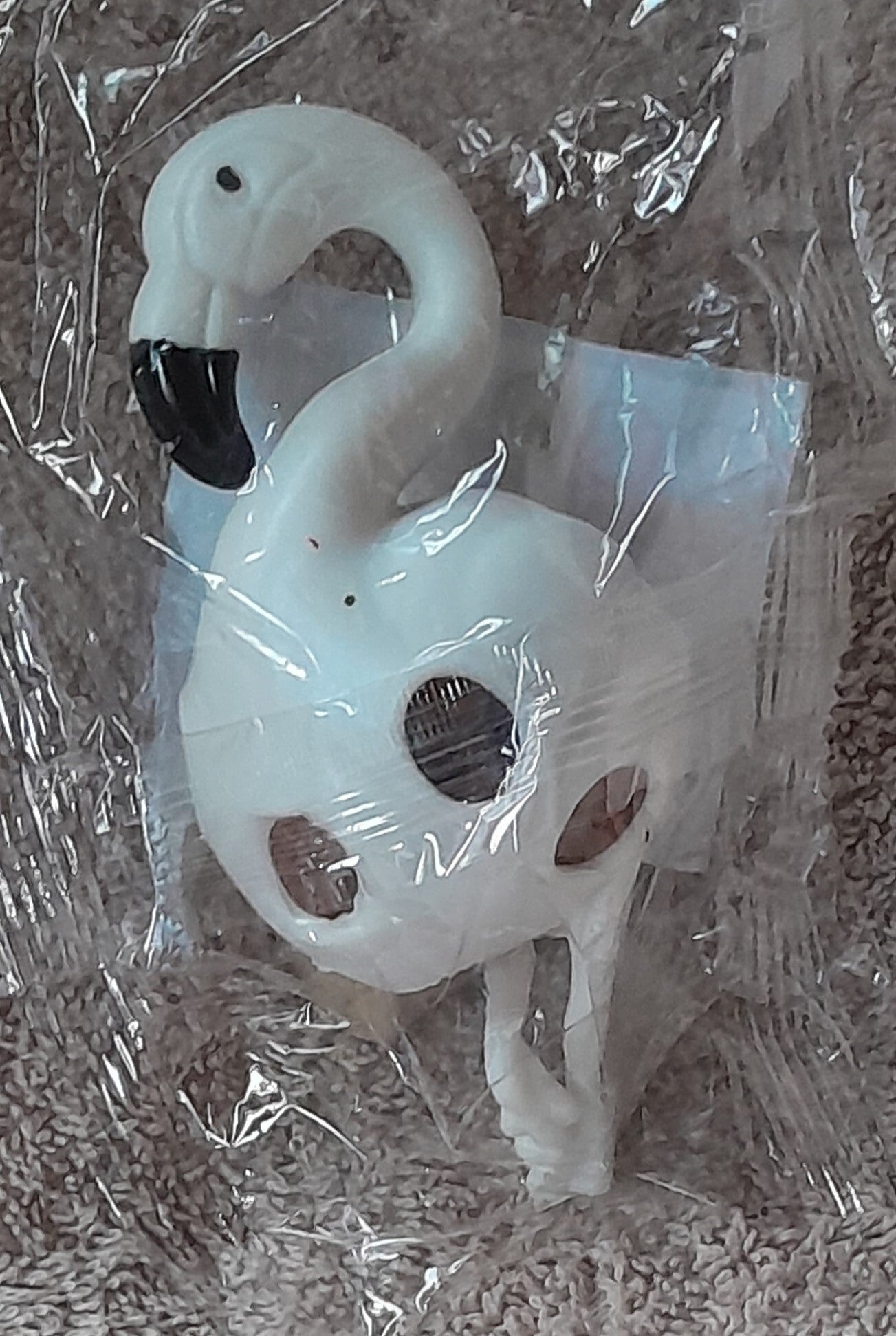 Stress Bal Flamingo Wit