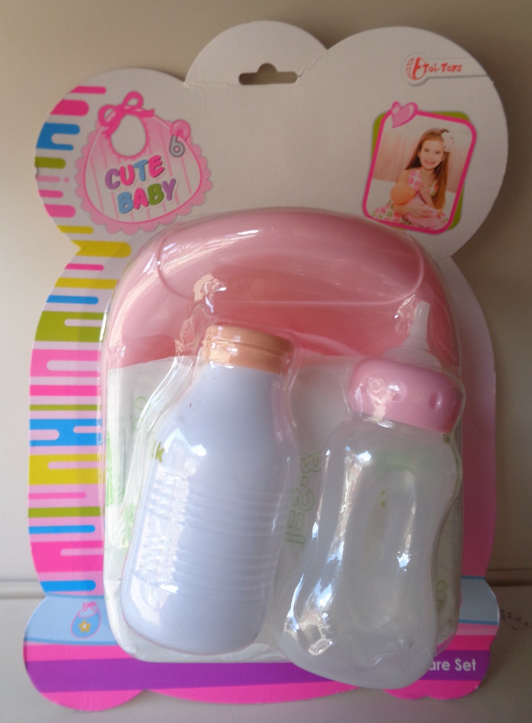 Toi-Toys Potje, Drinkfles En Luier Voor Baby Pop