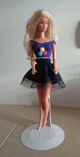 Modepoppenkleding Ensemble Met pomponnetjes