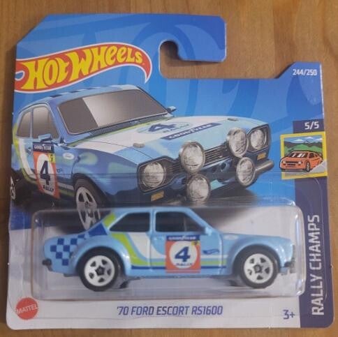 Hot Wheels Rally Champs 5/5 Type '70 Ford Escort RST600