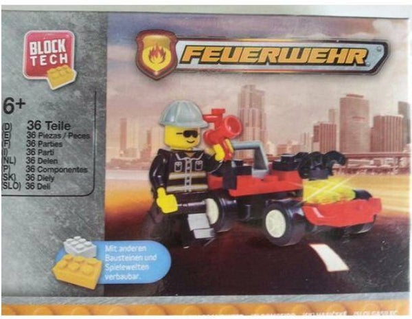 Block Tech Blusauto brandweer