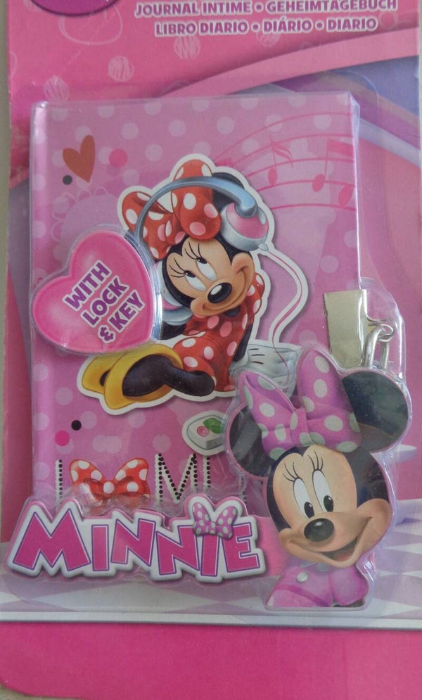 Disney Minnie Mouse Geheim Dagboek met Slot