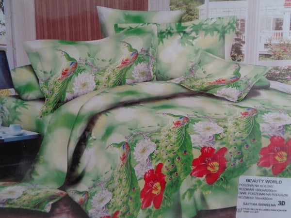 Dekbedovertrek Pauwen 180*200 cm