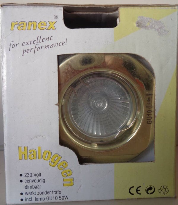 Ranex Inbouw Spot Goud
