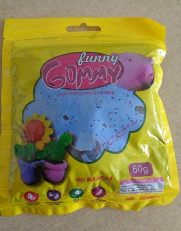Funny Gummy Donker Blauw 60gr
