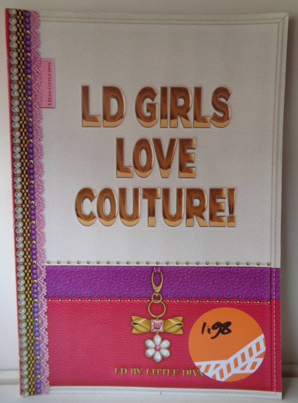 Little Diva - Schrift A4 - Gelijnd Met Kantlijn