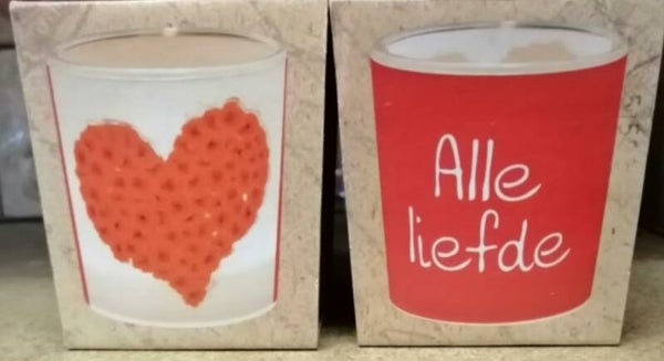 Theelichthouder Alle Liefde Een Lichtje Voor Jou