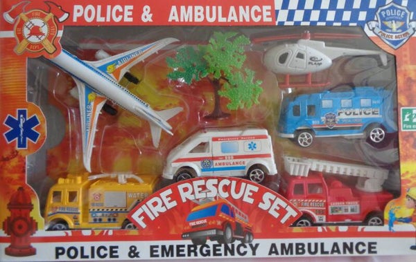 Hulpdiensten Set 7-Delig