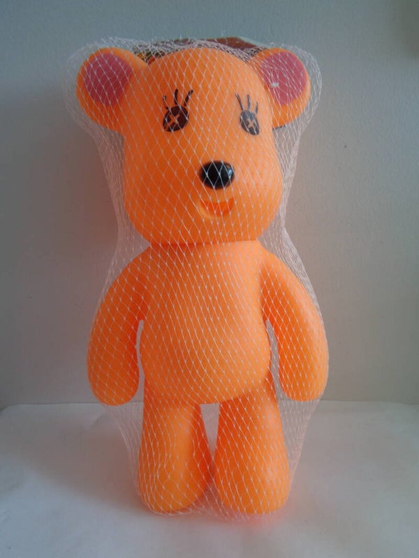 (Honden) Speelgoed Beer Oranje 20 cm