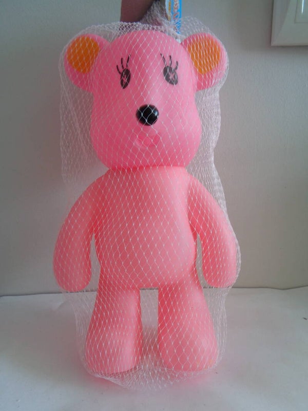 (Honden) Speelgoed Beer Roze 20 cm