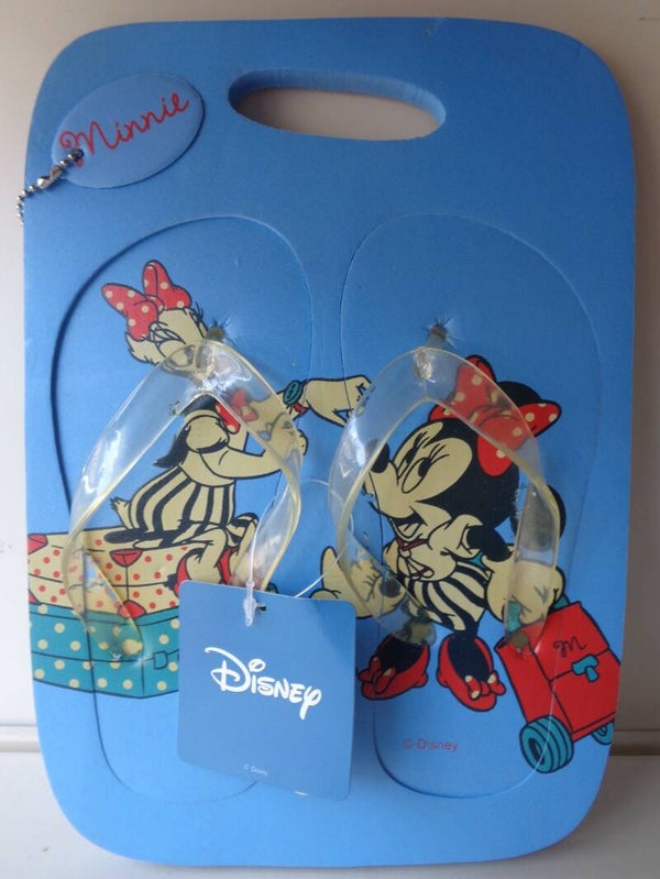 Disney Minnie Mouse Teenslippers En Sleutelhanger Maat 28