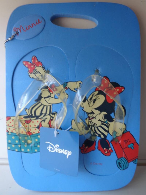 Disney Minnie Mouse Teenslippers En Sleutelhanger Maat 32