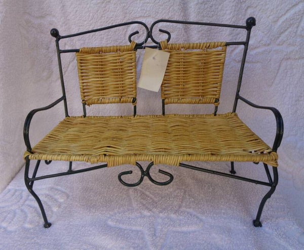 Poppen Bank Riet 2 Poppen/Beren