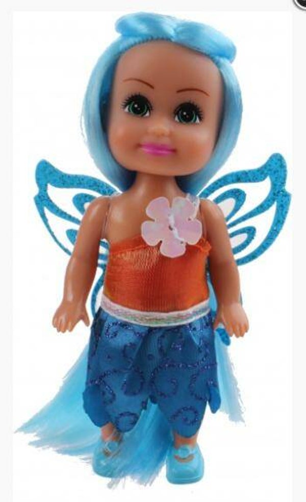 Funville tienerpop Sparkle Girlz 11 cm blauw en roze 