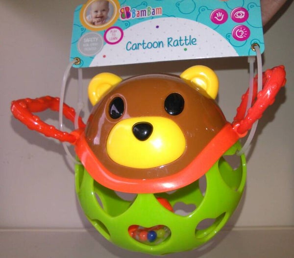 Bam Bam Zachte Rammelende Teddybeer Vanaf 0 Maand