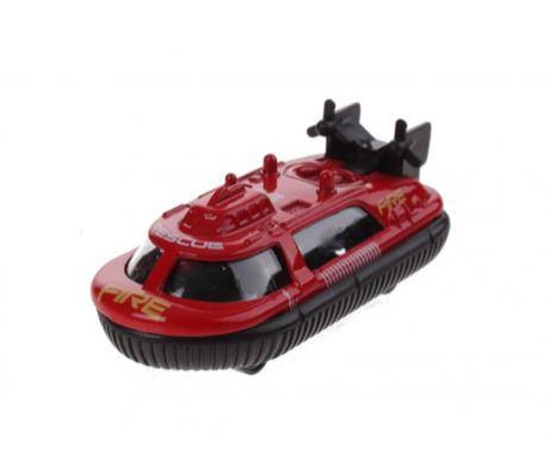 Johntoy schaalmodel amfiduck 1:64 rood 7 cm