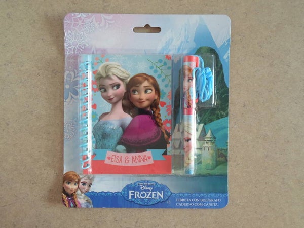 Frozen Notitieboekje Met Pen