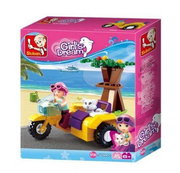 Sluban Girl's Dream: Zijspanmotor