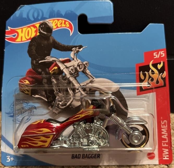 hot wheels HW Flames 5/5 Type Bad Bagger