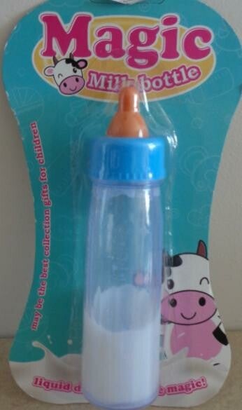 Jonotoys Magische Drinkfles Blauw/Roze 13,5 Cm